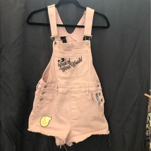 Overalls aka Jumper shorts